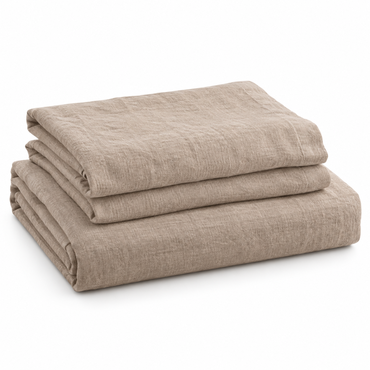 Conjunto de cama em linho · 3 peças